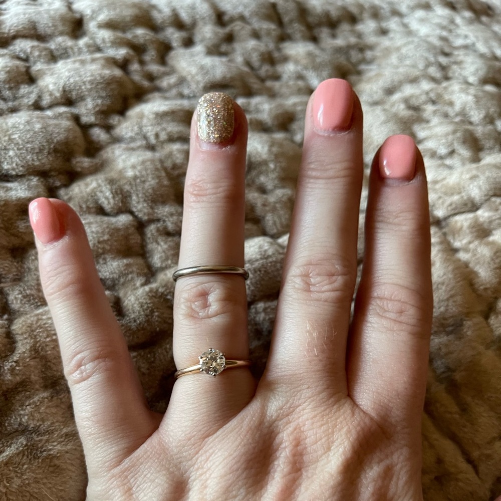 14K White Gold
